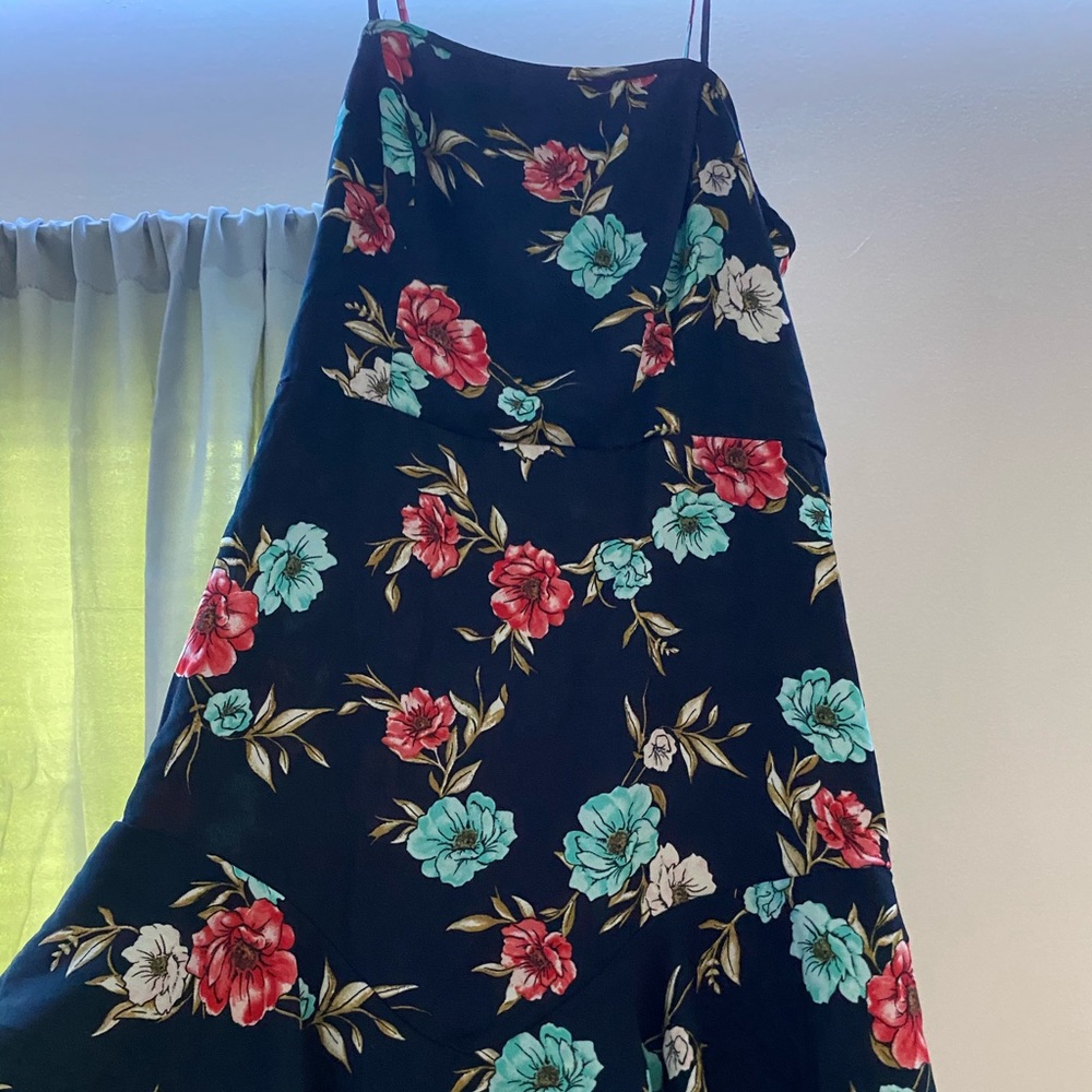 Flower dress.